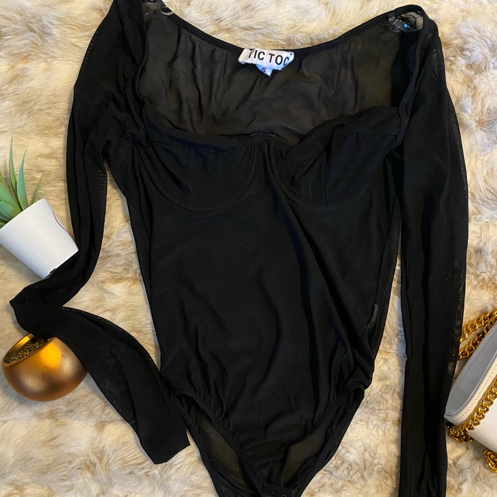 Sheer body suit
